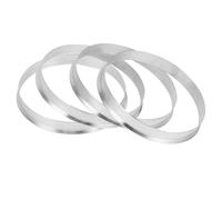 INFINAUTO Anillos Centrales De Buje Aleación De Aluminio 72.6mm Id A 73.1mm Od 4 pcs