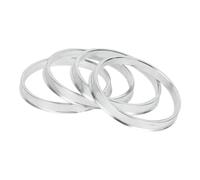 INFINAUTO Anillos Centrales De Buje para Centrado De Rueda 4 Pcs