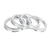 INFINAUTO Anillos Centrales De Cubo 57.1mm Id A 70.1mm Od Anillos De Cubo De Rueda De Vehículo De Aleación De Aluminio 4 pcs