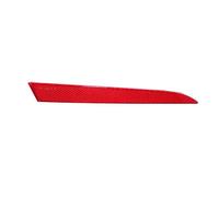 INFINAUTO Reflector Parachoques Trasero Derecho 10.24"X1.18" Reflector Parachoques Lateral No.6J4945106 Para Seat Ibiza 6J Mk V 2008-2012 Plástico Rojo Duradero