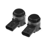 INFINAUTO Sensor de estacionamiento de Parachoques Sensor de Asistencia de estacionamiento Trasero No.5Q0919275B/A0009055504 para A3 8V BJ 2013-2018 Negro 2 Unidades