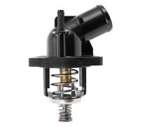 INFINAUTO Termostato de Coche Ensamblaje de Vivienda de Termostato Interno de Refrigerante de Motor No.12674634 para Chevrolet Corvette 6.2L V8 2015-2019 Plástico Negro Duradero