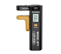 Infinio Comprobador de batería digital LCD de 1,0 a 9 V, 116 x 66 mm, función de prueba de carga