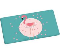 infinite by GEDA LABELS 15920 Flamingo Tabla de Cortar Tabla para Desayuno (melamina, Turquesa/Rosa, 23,5 x 14 x 0.5 cm