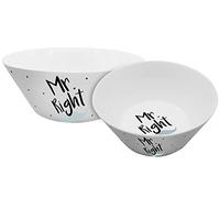 infinite by GEDA LABELS (INFKH) Cuenco para Cereales Desayuno Mr. Right 400 ml