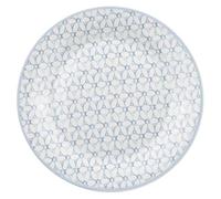 infinite by GEDA LABELS (INFKH) Plato de porcelana de 20 cm, diseño de flores escandinavas