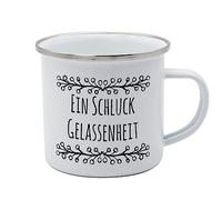 infinite by GEDA LABELS (INFKH) Taza con aspecto esmaltado, 350 ml