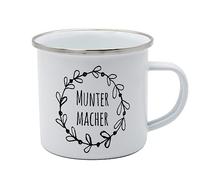 infinite by GEDA LABELS (INFKH) Taza con efecto esmaltado, 350 ml