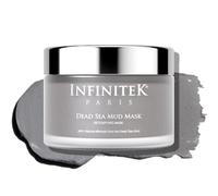 Infinitek Pars Masilla de barro del Mar Muerto 6.34 Fl oz - Mscara facial para tratamiento con acn Blackhead removedor Antioxidante de poro de por