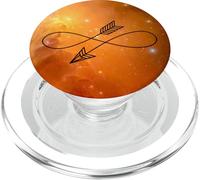 Infinito, Flecha, símbolo, Amor, Love, Pareja, Infinity PopSockets PopGrip para MagSafe