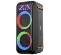 INFINITON Altavoz Portatil Party EQ60, 900 W, Bluetooth, Subwoofer, Micrófono con Cable Incluido, Control Remoto Incorporado, Radio FM