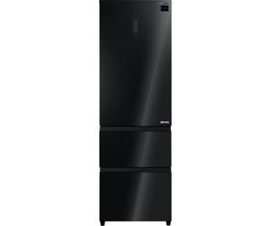 Infiniton FRD-401T91 Frigorífico Combi Francés Nofrost E Cristal Negro