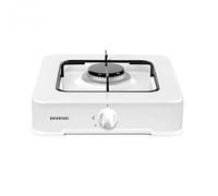 Cocina portátil / hornilla de gas, 1,85 kW, Blanco, Apoyo