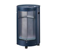 INFINITON HBF-5209 - Estufa de gas, Azul oscuro, 4200W, 73cm, Llama azul, Propano o Butano, Superficies hasta 30m², Uso interior