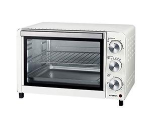 INFINITON HORNO CONVENCION SOBREMESA HSM-13B19 (18L, 1200W, Blanco, Temperatura hasta 230ºC y Tiempo hasta 60 Minutos, Horno portatil)