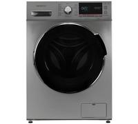 INFINITON | WM-1DG2 - Lavadora Carga Frontal | Faster Wash Technology | Tecnología Inventer | Display LED | 16 Programas | Silent Mode | 360 XL Diámetro Puerta | Acabado Dark Inox | Capacidad 12 Kg