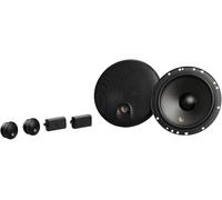 Infinity Alpha 603C Kit Altavoces Componentes 6.5 in / 16.5 cm 2 Vías | 90W RMS / 720W Pico, Tweeters de seda, sensibilidad 90dB, incluye rejillas, kit completo 2 vías para coche - Alta fidelidad