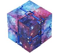 Infinity Cube, Fidget Cube Cubo Antiestres Cubo Infinito para Juguete Relajar Aliviar Estrés y Ansiedad (Púrpura)