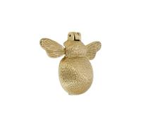 Infinity Decor Aldaba de latón pulido para puerta de abejorro - Aldaba de latón macizo de alta calidad para puerta de entrada y muebles