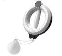 Infinity Hoop for Arms, Infinity Arm Hoop, 360 Degree Smart Arm Exercise Equipment for Home Gym Workout, Bicep and Grip Trainer, Upper Body Fitness Equipment for Men Women (White, Standard)