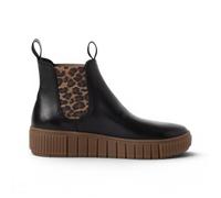 Infinity Leather Botines Chelsea Clásicos de Piel Para Mujer