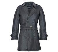 Infinity Leather Chaqueta de Cuero de Motorista de Piel de Oveja RAF B3 Pilot Para Hombre XL