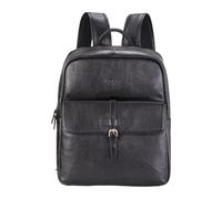 Infinity Leather Mochila de Piel Auténtica - Bolso Vintage Para Portátil de 15,6” - Bolso de Hombro de Piel de Vacuno Para Hombre y Mujer - Herrajes de Latón Envejecido, Correas Transpirables