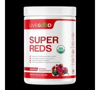 Infinity Life LiveGood Super Reds, Suplemento Dietético Orgánico USDA, 262,2g, Vegano,