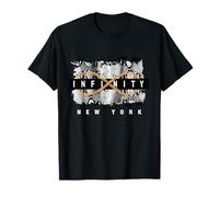 Infinity New York City Fashion Novelty Graphic Cool Designs Camiseta
