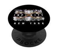 Infinity New York City Fashion Novelty Graphic Cool Designs PopSockets PopGrip Adhesivo