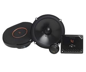 Infinity Reference REF6530CX Sistema de Altavoces de Componentes 2 Vías 6.5" (165mm), 90W RMS, 270W Pico, Crossovers Externos, Control Nivel Tweeter 0/+3dB, Sonido Alta Fidelidad Premium para Coche