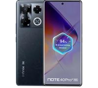 Infinix Mobile Note 40 Pro+ 12GB+12GB RAM 256GB 5G - Versión para Oriente Medio (Negro Obsidiana)