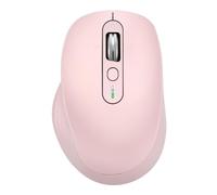 INFINMIND Ratón inalámbrico, Multi-Dispositivo Bluetooth, Receptor USB 2.4G y Doble Bluetooth, Rueda de Desplazamiento 4 direcciones silencioso para computadora, portátil, PC, MacBook, iPad(Rosa