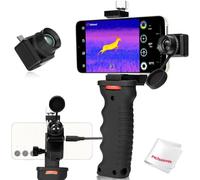 InfiRay T2 Pro Cámara termográfica, Resolución de 12 μm 256 * 192, Distancia Focal de 13 mm, Seguimiento de Puntos Calientes, Visión Nocturna para la Caza, hasta 1300m (Solo para Android)
