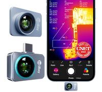 InfiRay Xinfrared P2 Pro Cámara térmica con lente macro magnética, 9g Cuerpo totalmente metálico, rango de medición -20 °C~550 °C, resolución de 25 Hz 256X192, para Android Type-C 9. 0 and above