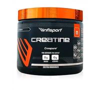 Infisport Creatina Monohidrato 300 g 100% CREAPURE - Creatina Micronizada en Polvo Sin Sabor - Suplemento Deportivo con Dosificador 3 g - Vegana, Sin Gluten, Sin Lactosa, Sin Azúcar ni Grasas
