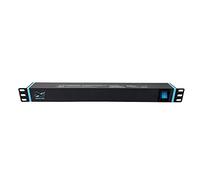 Infitronic - INSV1002A-19 PDU Regleta de alimentación para Rack 8 Tomas 1 U con 2 x USB Charging/Switch