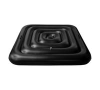 Inflable De Bañera Tapa Térmica Portátil Ligera con Ahorro Energético | Cubierta Cuadrada Para Baño, Tina, Interior, Exterior, Casa, Verano,