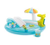 Inflable De Jardín Intex Juego Cocodrilo, Modelo 57165, Para Diversión