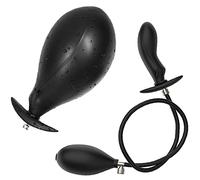 Inflable de Lujo Peṇis Anaḷ Pụmp Ḅutt Ṗlug para Mujeres Hombres Maṣturbator Sẹx Ëẍpand Silicona Líquida de Gran Tamaño de Expansión Ạṃál Plụģs G