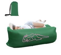 inflable del aire del sofá, sofá inflable - Tumbona inflable impermeable para acampar con sofá de aire|Almohada ergonómica cuadrada para el cuello, imprescindible para viajes al aire libre, para con