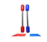 Inflable, Juego con Bastones inflables, Kit de esteras de Palos | Batalla de Juegos de gladiadores inflables, Accesorios al Aire Libre para niños y niñas: jardín, Playa y Actividad de Fiesta