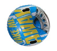 Inflable Nieve Tubo Trineo Deslizador con Asas Reforzadas Hecho de PVC Resistente Adecuado para Juegos Al Aire Libre Deportes de Nieve Entretenimiento, OVNI de 90cm