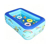Inflable para Niños | Aterrizaje Rectangular: Inflable con Función De De Bolas | Compacto Y Conveniente para, Padres, De Cumpleaños, Patio Tra