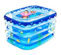 Inflable para : portátil de Patio Trasero, bañera Inflable fácil de Drenaje para el Tiempo de Juego del Agua | Juguetes para la de Verano al Aire Libre para bebés ni
