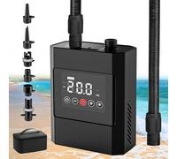 Inflador Colchon Hinchable, Hinchador Electrico Batería de 12000 mAh 20 PSI Recargable 12V 2A Sup Pumpe Carga Rápida y Apagado Automático para Tablas de Paddle Surf Inflables