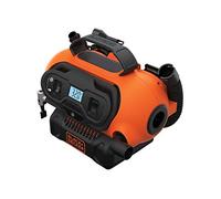 BLACK+DECKER BDCINF18N compresor de aire 160 l/min Bomba de aire/conexión a la toma del encendedor naranja/Negro, 160 l/min, 11,03 bar