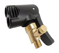 Inflador de aire de neumáticos, conector de palanca de autoválvula, adaptador de válvula de coche, adecuado para coches, motos, bicicletas, función de deflación disponible