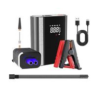 Inflador de neumáticos, compresor de aire portátil, 80 W, bombas de aire eléctricas para neumáticos de coche, pantalla digital inalámbrica, compresor inalámbrico para neumáticos de coche