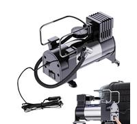 Inflador De Neumáticos Con Compresor De Aire: Potente Bomba Portátil, Inflador De Ruedas De Vehículos | Herramienta Multifuncional Para Desplazamientos Diarios, Viajes Al Aire Libre, Coches, Motocicle